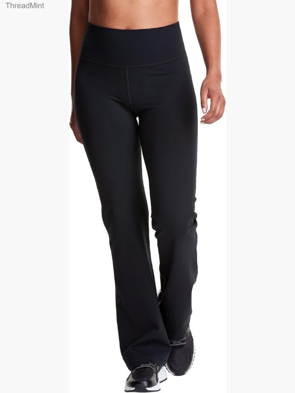 Flared Leggings with Moisture Wicking, 31.5" Inseam, Mid Rise Fit